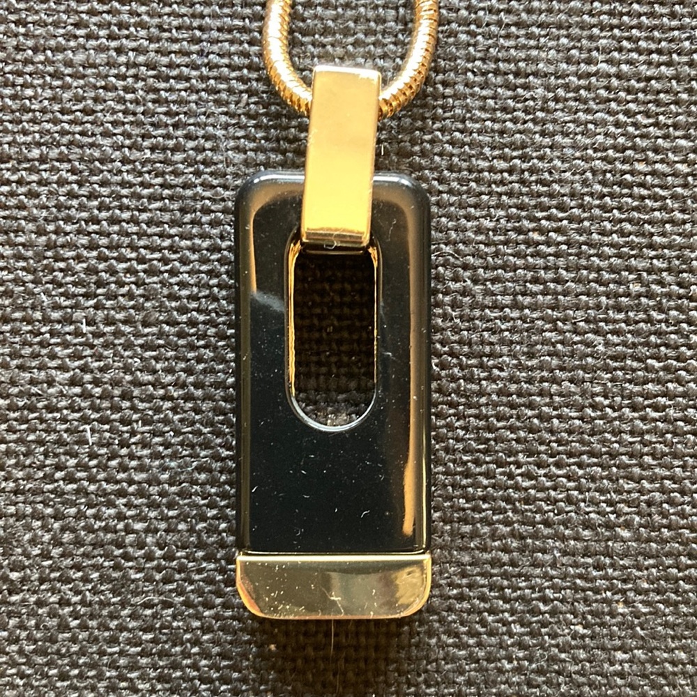 NEW W/TAGS—-Alfani Gold and Black Necklace